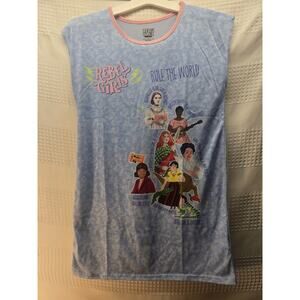 Rebel Girl Nightgown Girls Size 10 Short Sleeve Helen Keller Sleeveless 5952